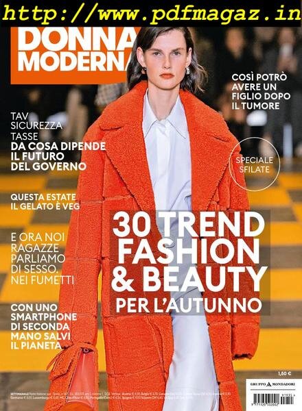 Donna Moderna – 14 agosto 2019 Cover