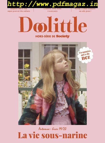 Doolittle – aout 2019 Cover
