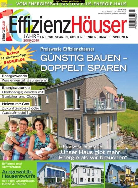 EffizienzHauser – Oktober 2019 Cover