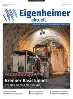 Eigenheimer aktuell – Oktober 2019