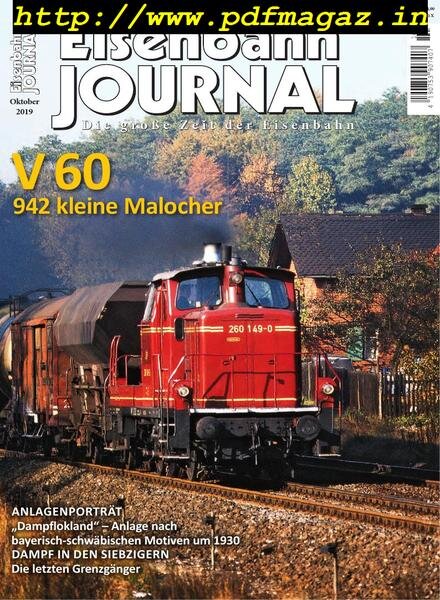 Eisenbahn Journal – Oktober 2019 Cover