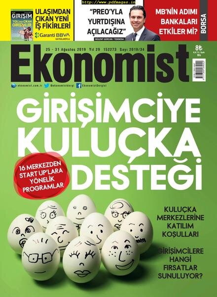 Ekonomist – 24 Agustos 2019 Cover