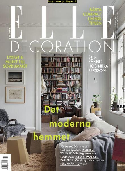 ELLE Decoration – 27 augusti 2019 Cover