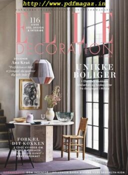 Elle Decoration Denmark – september 2019