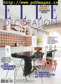 Elle Decoration France – octobre 2019