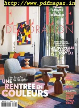 Elle Decoration France – septembre 2019