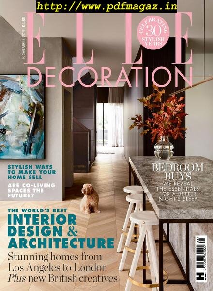 Elle Decoration UK – November 2019 Cover