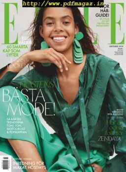 Elle Sweden – October 2019