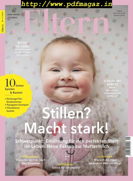 Eltern – September 2019 Cover