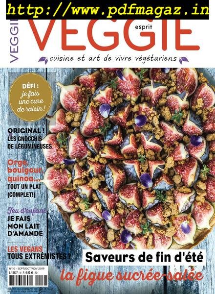 Esprit Veggie – septembre 2019 Cover