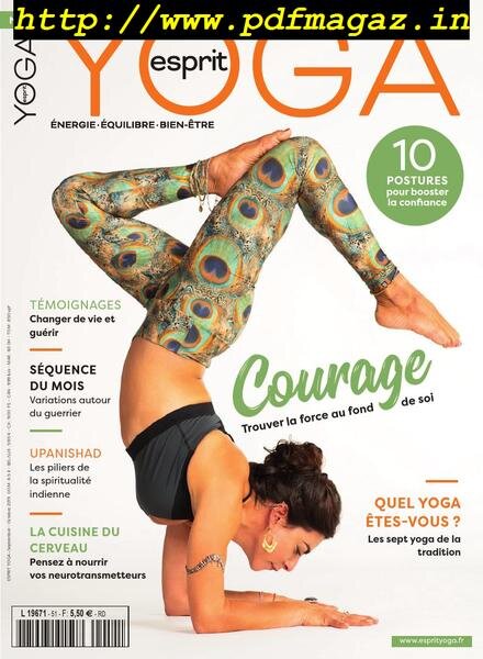 Esprit Yoga – aout-septembre 2019 Cover