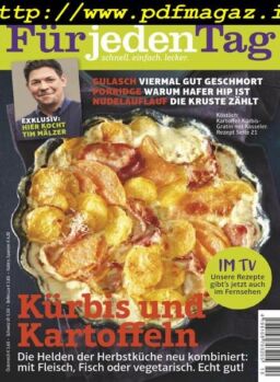 Essen & Trinken Fur jeden Tag – Oktober 2019