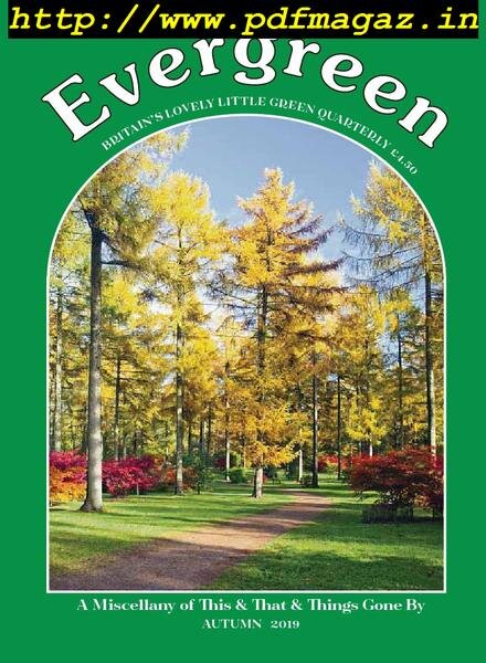 Evergreen – September 2019 Cover