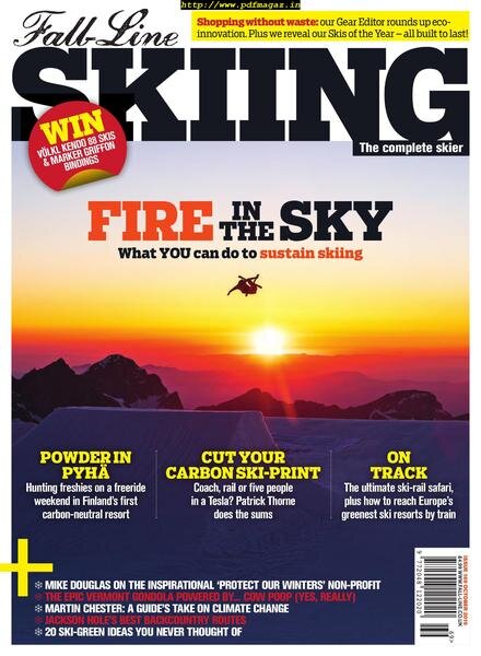 Fall-Line Skiing – October 2019 Cover