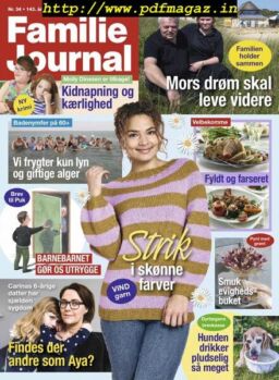 Familie Journal – 19 august 2019