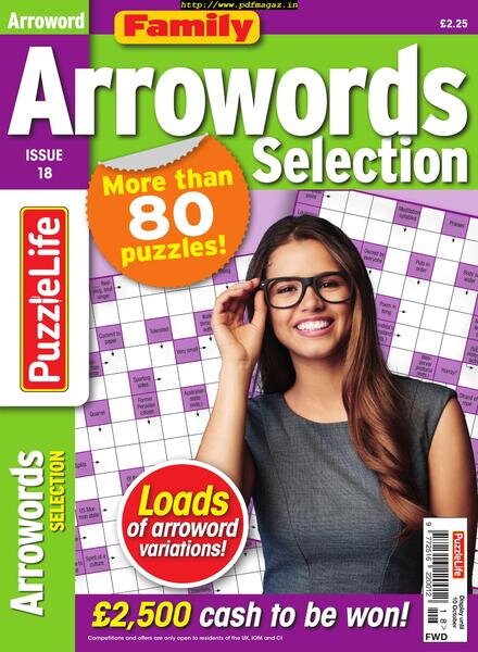 Family Arrowords Selection – 01 September 2019 Cover