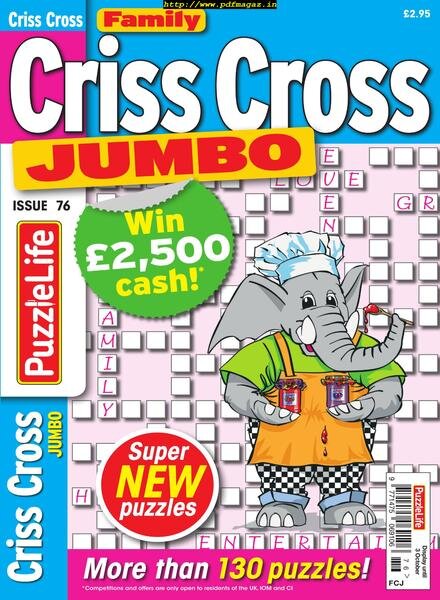 Family Criss Cross Jumbo – September 2019 Cover