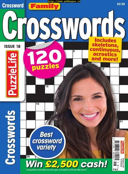 Family Crosswords – September 2019 Cover