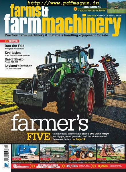 Farms and Farm Machinery – October 2019 Cover