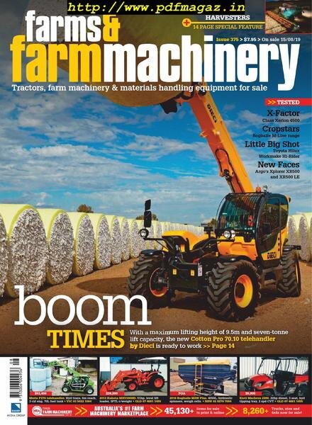 Farms and Farm Machinery – September 2019 Cover