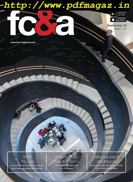 FC&A.Future Constructor & Architect – September 2019 Cover