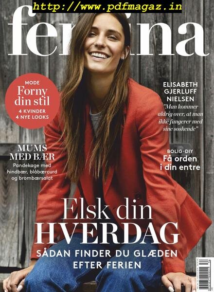 Femina Denmark – 22 August 2019 Cover