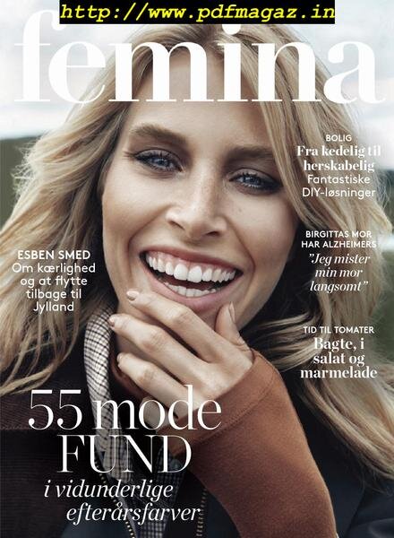 Femina Denmark – 29 August 2019 Cover