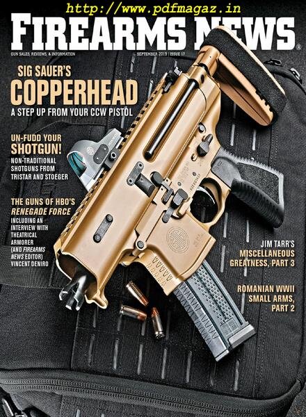 Firearms News – September 2019 Cover