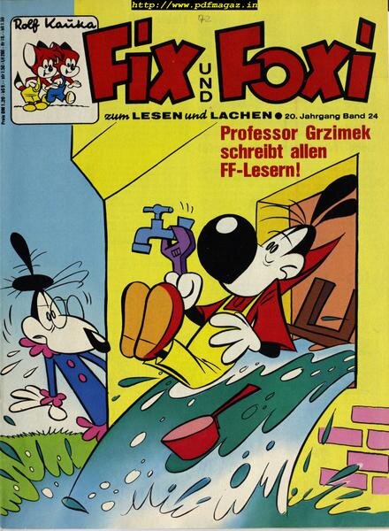 Fix & Foxi Classics – August 2019 Cover