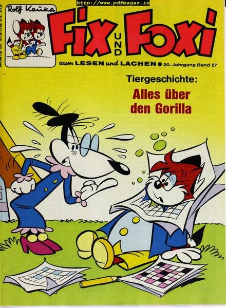 Fix & Foxi Classics – September 2019 Cover