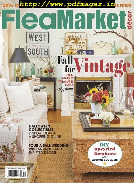 Flea Market Decor – October 2019 Cover