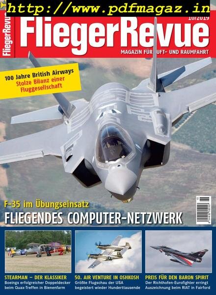 FliegerRevue – Oktober 2019 Cover