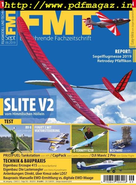 FMT Flugmodell und Technik – August 2019 Cover