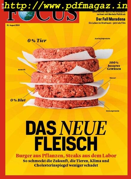 Focus – 31 August 2019 Cover