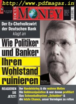 Focus Money – 14 August 2019