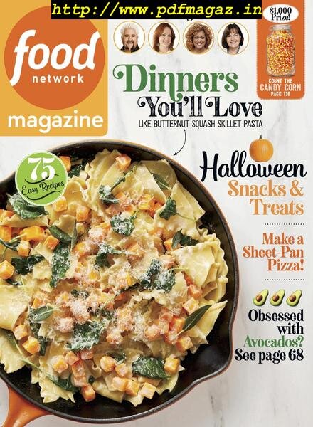 Food Network – October 2019 Cover