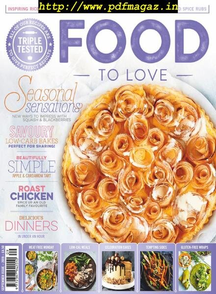 Food To Love – September 2019 Cover