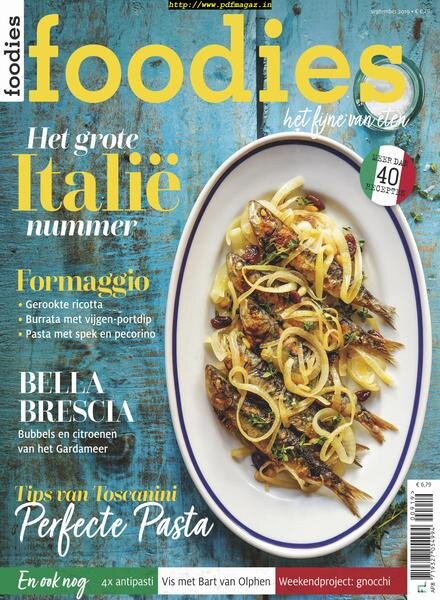 Foodies Netherlands – september 2019 Cover