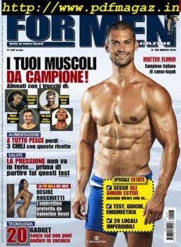 For Men Magazine – Agosto 2019