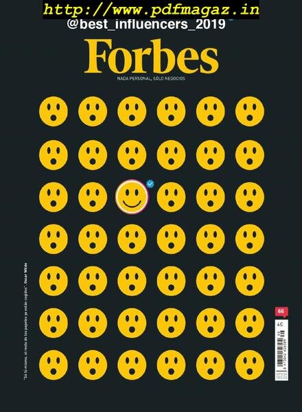 Forbes Espana – septiembre 2019 Cover