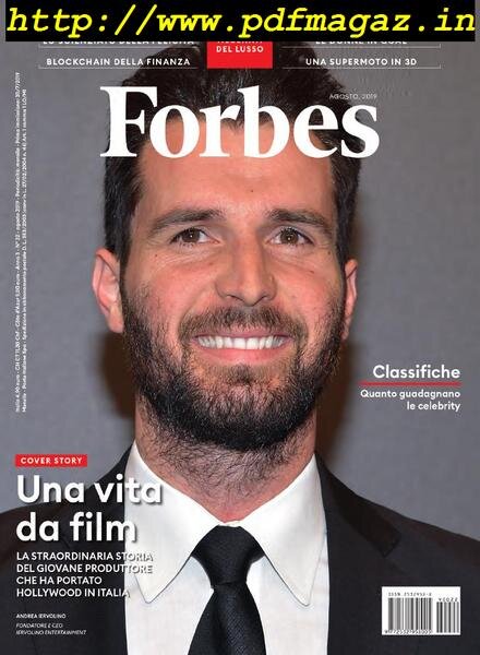 Forbes Italia – Agosto 2019 Cover