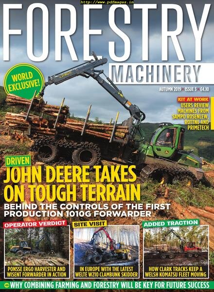 Forestry Machinery – October 2019 Cover