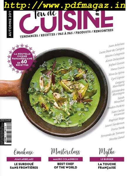 Fou de Cuisine – aout 2019 Cover