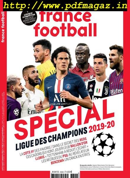 France Football – 17 septembre 2019 Cover