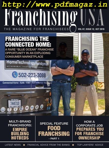 Franchising USA – October 2019 Cover