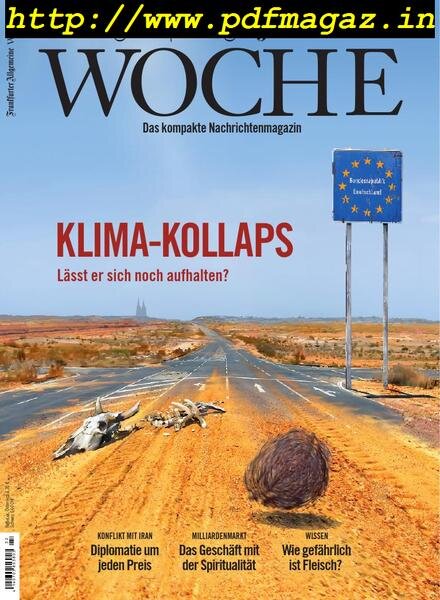 Frankfurter Allgemeine Woche – 02 August 2019 Cover