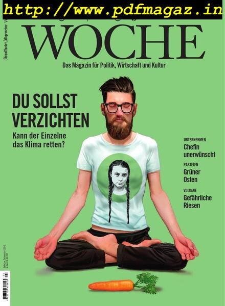 Frankfurter Allgemeine Woche – 16 August 2019 Cover