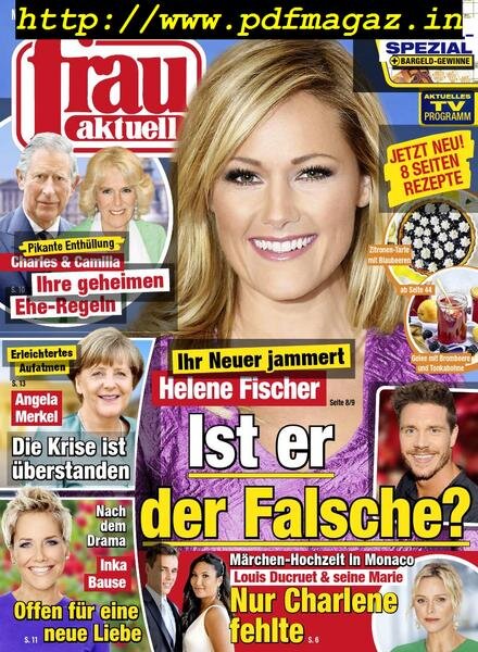 frau aktuell – 05 August 2019 Cover