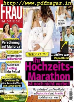 Frau im Spiegel – 14 August 2019