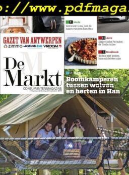 Gazet van Antwerpen De Markt – 14 september 2019